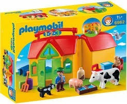 Playmobil 6962 Maletin Mi Primera Granja Original