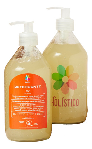 Detergente Natural Desengrasante Aromas Cítricos 500 Ml