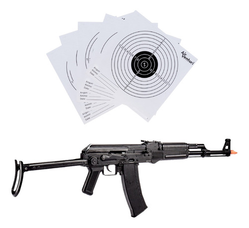 Rifle 6mm Co2 Ak74 Well Fire G74cc-b Blowback Xchws C