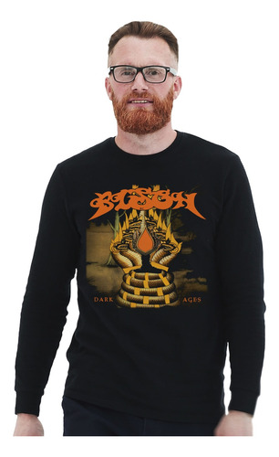 Polera Ml Bison B.c. Dark Ages Metal Abominatron