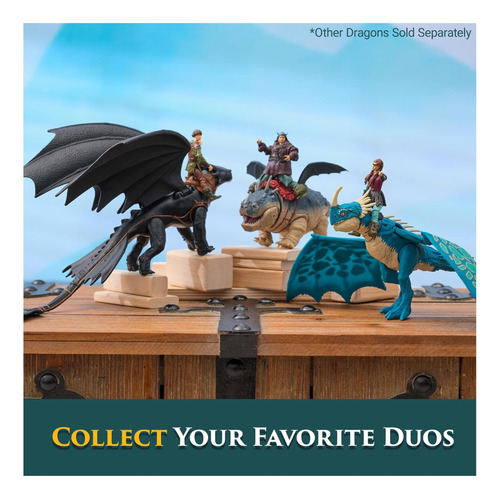 Dreamworks Dragons, Cómo Entrenar A Su Dragón, Sin Dientes Y