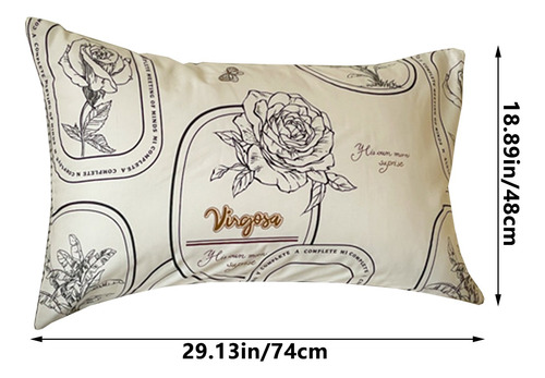 Funda De Almohada De Un Par De Fundas De Almohada De Color L
