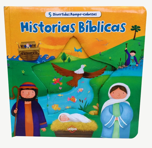 Libro Rompecabezas Historias Biblicas Para Niños