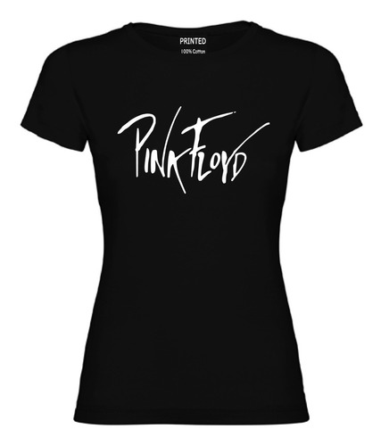 Polera Mujer Estampada Pink Floyd