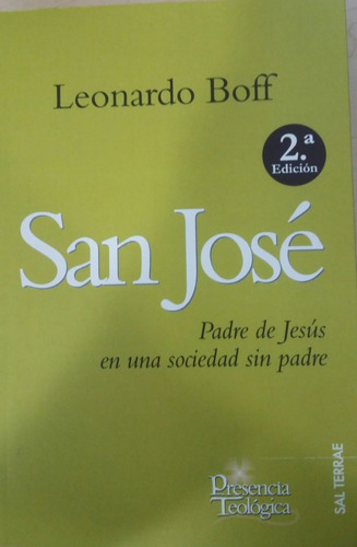 Libro San Jose , Padre De Jesús En Una Sociedad Sin Padre | Meses sin  intereses