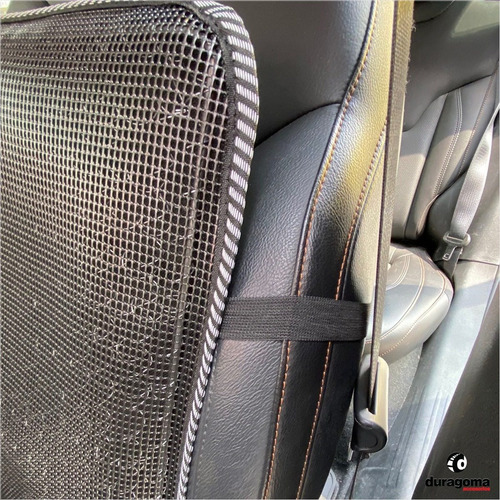 Imagen 4 de 7 de Cubre Asiento Y Respaldo Fresco Resorte Para Auto