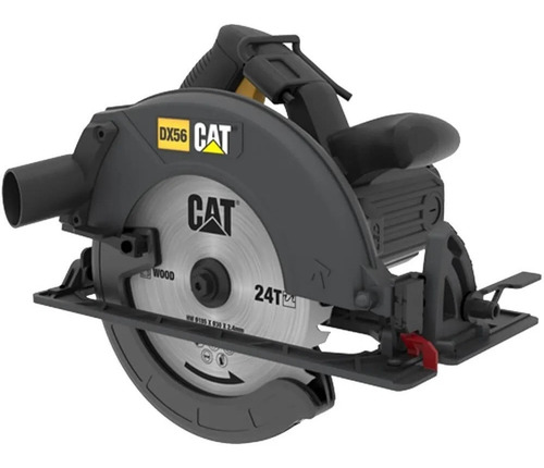 Sierra Circular 1800w Cat Caterpillar Dx56 7 1/4 PuLG 185mm