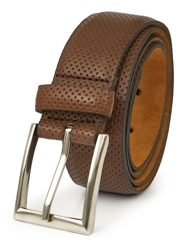 Cinturon Hombre Cuero Briganti Vestir Cintos Sport- Acc08291