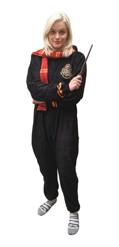Imagem 7 de 9 de Pijama Macacão Kigurumi Traje Hogwarts Harry Potter Original