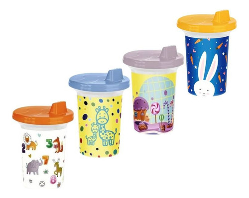 Vaso De Entrenamiento Con Tapa Para Niños 300 Ml Titiz