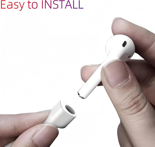 4 Cordones Antipérdida Para AirPods + 4 Soporte Antipérdida