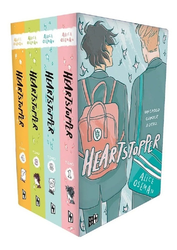 Heartstopper 4 Tomos - Alice Oseman 