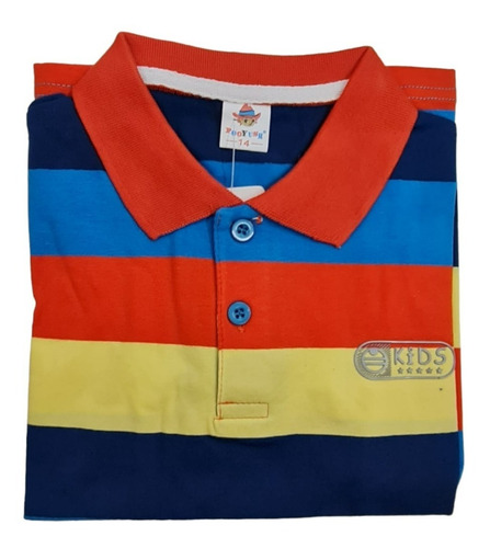 Remera Con Cuello De Niño