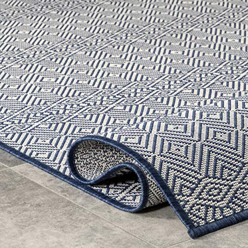 Nuloom Paloma Alfombra Geométrica Abstracta Para Interiores