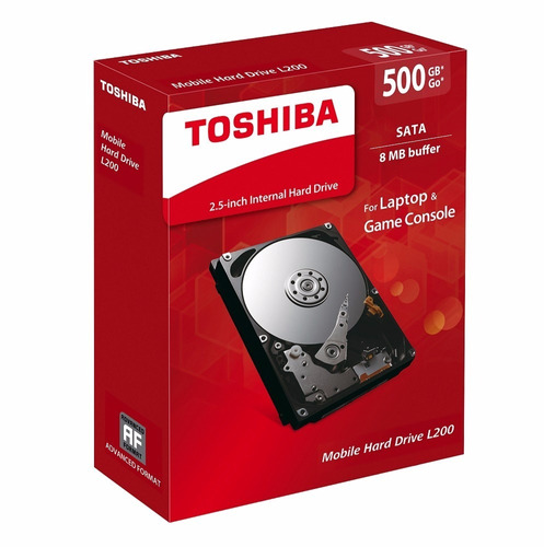 Disco Duro Interno Laptop Toshiba 500gb L200 2.5 5400