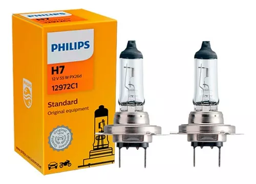 Lâmpada H7 Farol Philips 12v 55w Standard Original - Lâmpada para