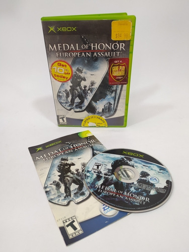 Medalla De Honor European Assault - Xbox Clasico 