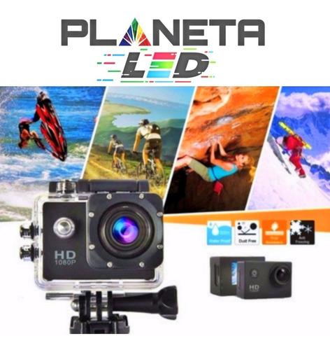 Imagen 2 de 6 de Cámara Deportiva Tipo Gopro Full Hd 1080 Sumergible 30 M