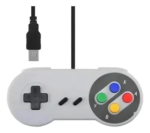 Controle USB Cinza Knup Kp-3124 Compatível com Windows PC