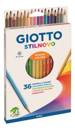 Lapices De Colores Giotto Stilnovo X 36