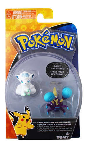 Imagem 2 de 6 de Pokémon Dupla Vulpix Sunny 1969 Takara Tomy Figura De Ação