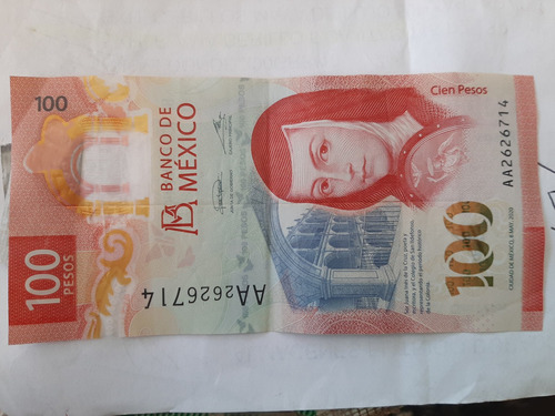 Billetes De $100 Año 2020, Serie Aa