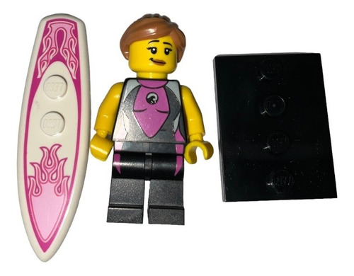 Lego 8804 Minifiguras Serie 4 Chica Surfista (s26)