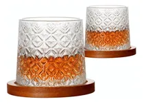 Comprar Juego De 2 Vasos De Whisky, Vasos Giratorios, Vasos De Bar