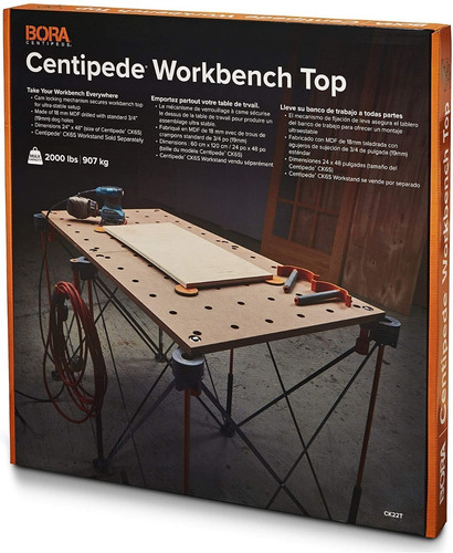Tableros Perforados Para Mesa De Trabajo Bora Centiped