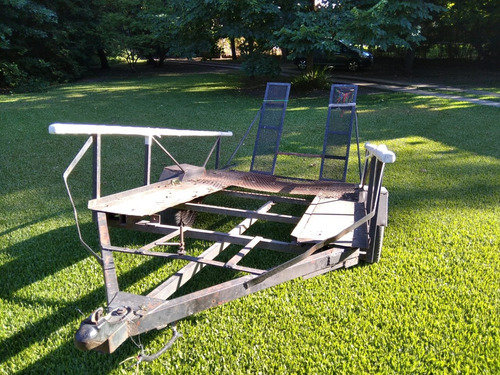 Trailer Doble Para Cuatriciclos, Con Rampa. Zona Oeste
