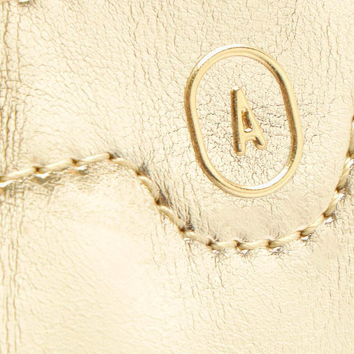 Bolsa Média Anacapri Tiracolo Basic Dourado - Feminino