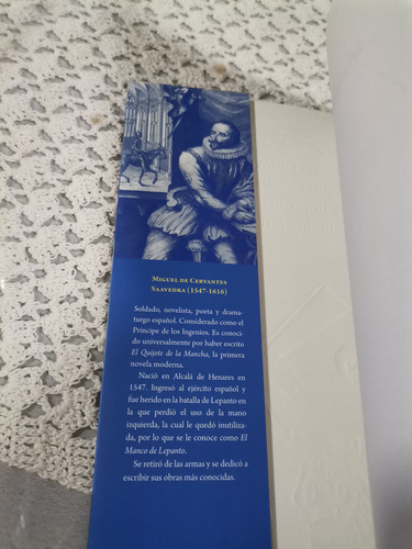 El Quijote De La Mancha Libro Bilingue Español Ingles Niños (Usado)