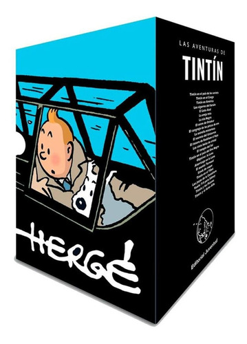 Las Aventuras De Tintin - Cofre Aniversario - Colección 24 T