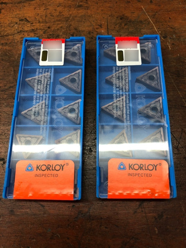 Inserto Korloy Tnmg 160404/08 Metal Duro Inox Caja De 10