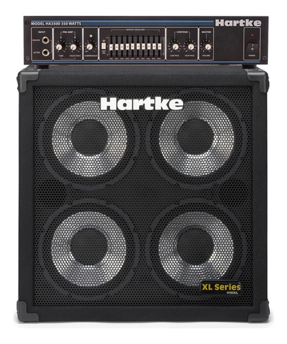 Amplificador De Bajo Hartke Cabezal Ha3500 + Caja 410xl Prm