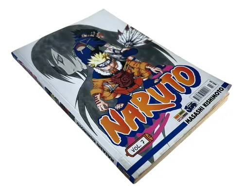 Hq Quadrinhos Naruto Vol.7 Masashi Kishimoto 1999 | MercadoLivre
