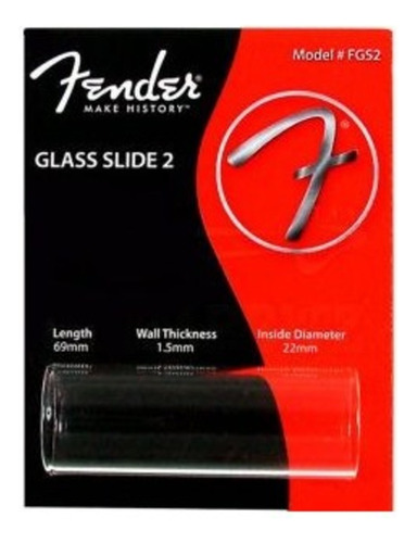 Slide Fender Glass Slide 2 Standard Large