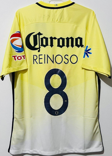 Jersey América 2017 Centenario Local Amarillo Carlos Reinoso