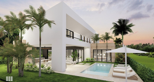 Punta Cana Village-lujosa Villa Nueva A Estrenar De 4 Ha+ser