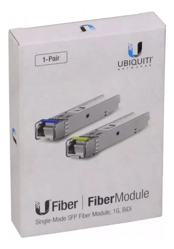 Uf-sm-1g-s Fibra Optica Ubiquiti Uf-sm-1g-s U Módulo Fibra 