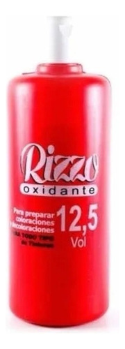  Oxidante Rizzo 12.5 Vol. 1 Litro Para Coloración Y Decoloracion