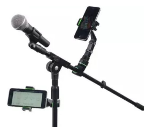 Suporte De Celular Para Clips Pedestal Partitura Microfone