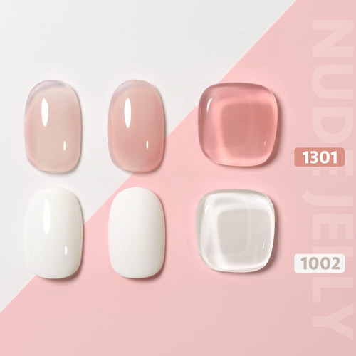 Set De Manicura Francesa Gaoy, Sellador De Uñas Con 2 Esmalt