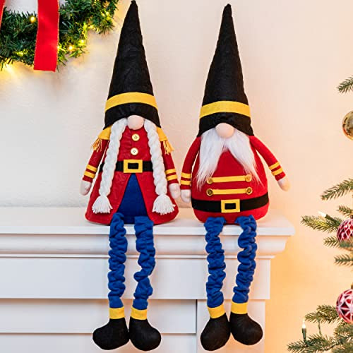 Decoraciones De Gnomos De Navidad De 28 Pulgadas 2pcs D...