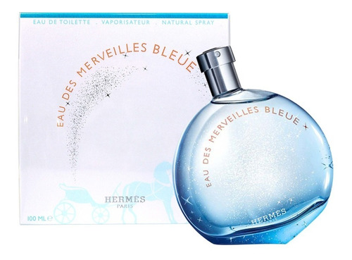 Perfume Eau Des Merveilles Bleue Hermes Paris Edt X 100 Ml!!