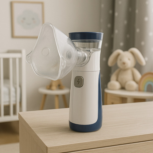Inalador Nebulizador Mesh Pafesa Tech Portátil Silencioso Potente Ultrassónico Adulto Bebe Criança A Pilha Ou Usb Tomada