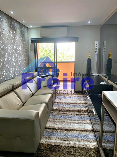 Imagem 2 de 26 de Mobiliado! 3 Dorms 2 Suítes 2 Banheiros 3 Vagas Churrasqueira 190m² Centro Do Rudge Ramos/são Bernardo Do Campo Apa01170