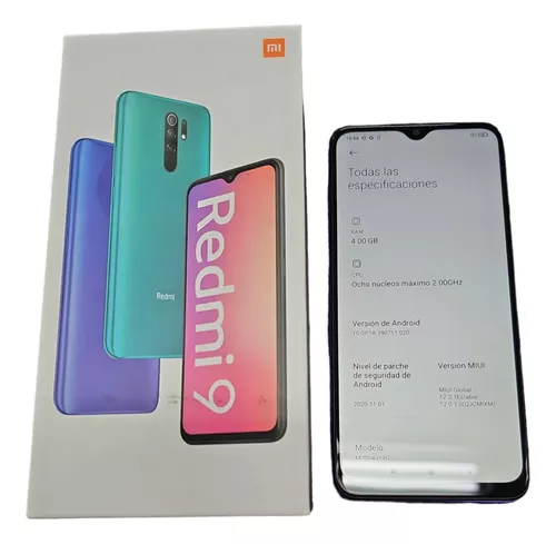 Xiaomi Redmi 9 Dual SIM 64GB 4GB RAM Morado : : Electrónicos