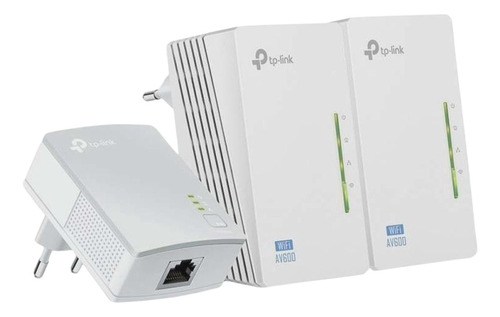 Extensor Wifi Powerline Av600 Repetidor Tp-link Tl-wpa4220t 