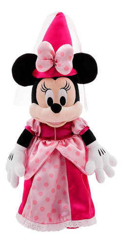 Peluche Minnie Mouse Princesa Rosa Disney Store